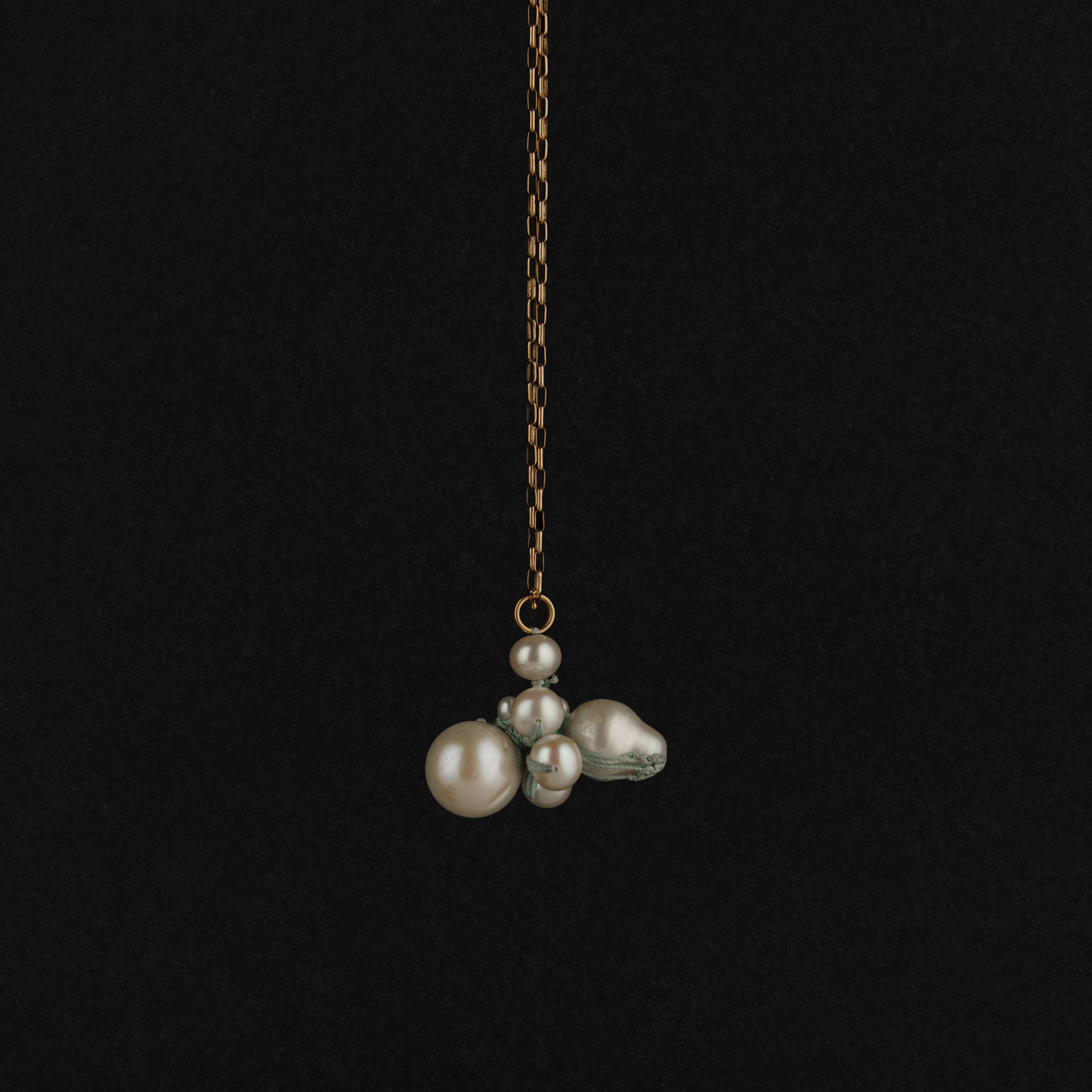 Blue String Vertical Charm