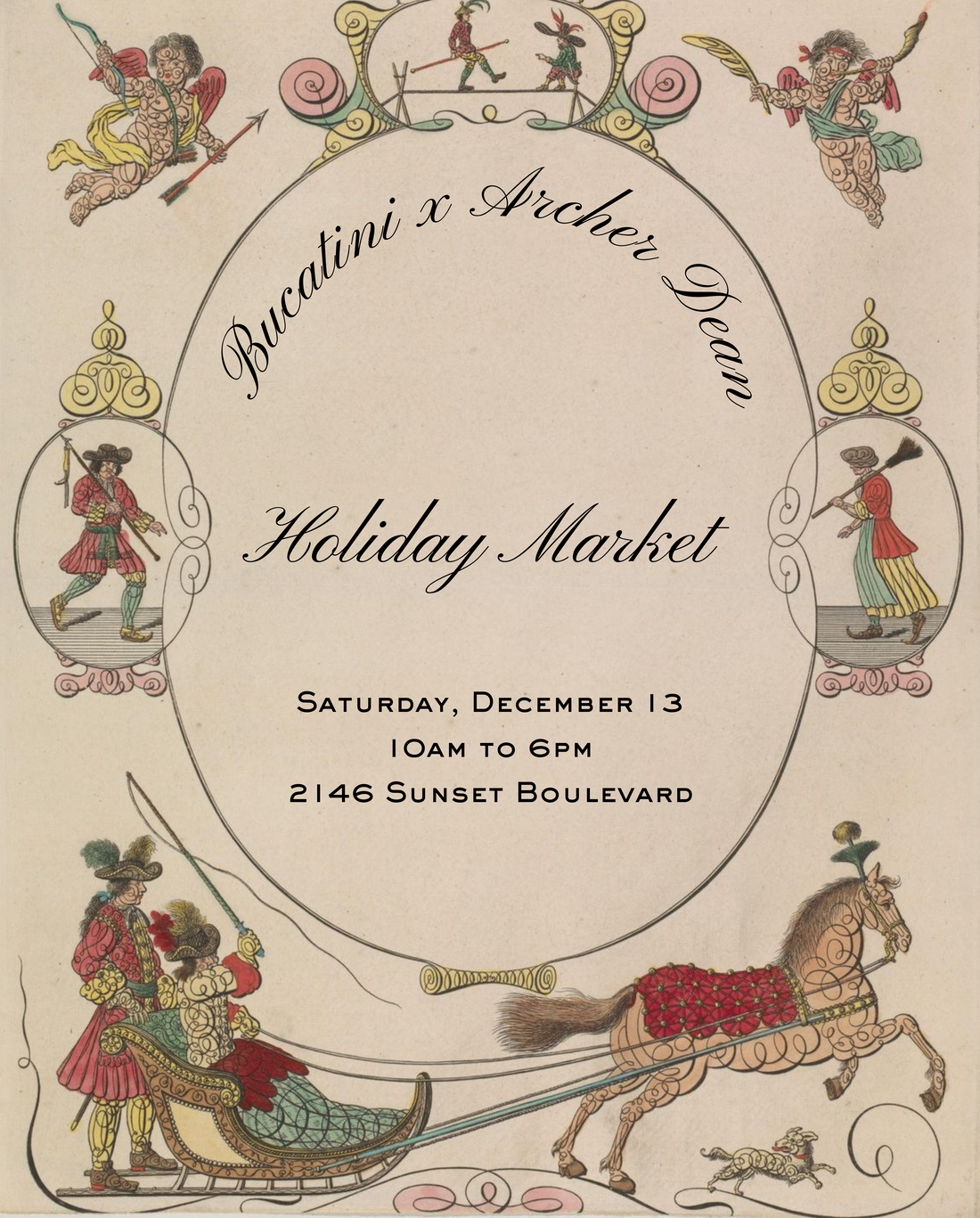 Bucatini Holiday Market - Los Angeles