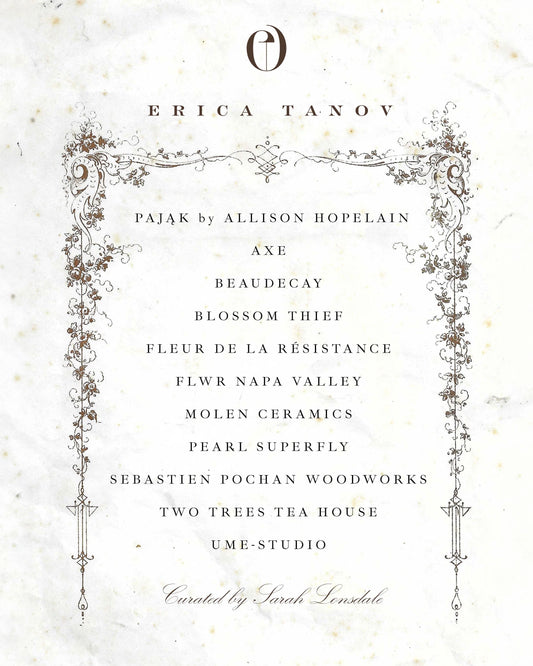 Erica Tanov Holiday Market - Berkeley 2025