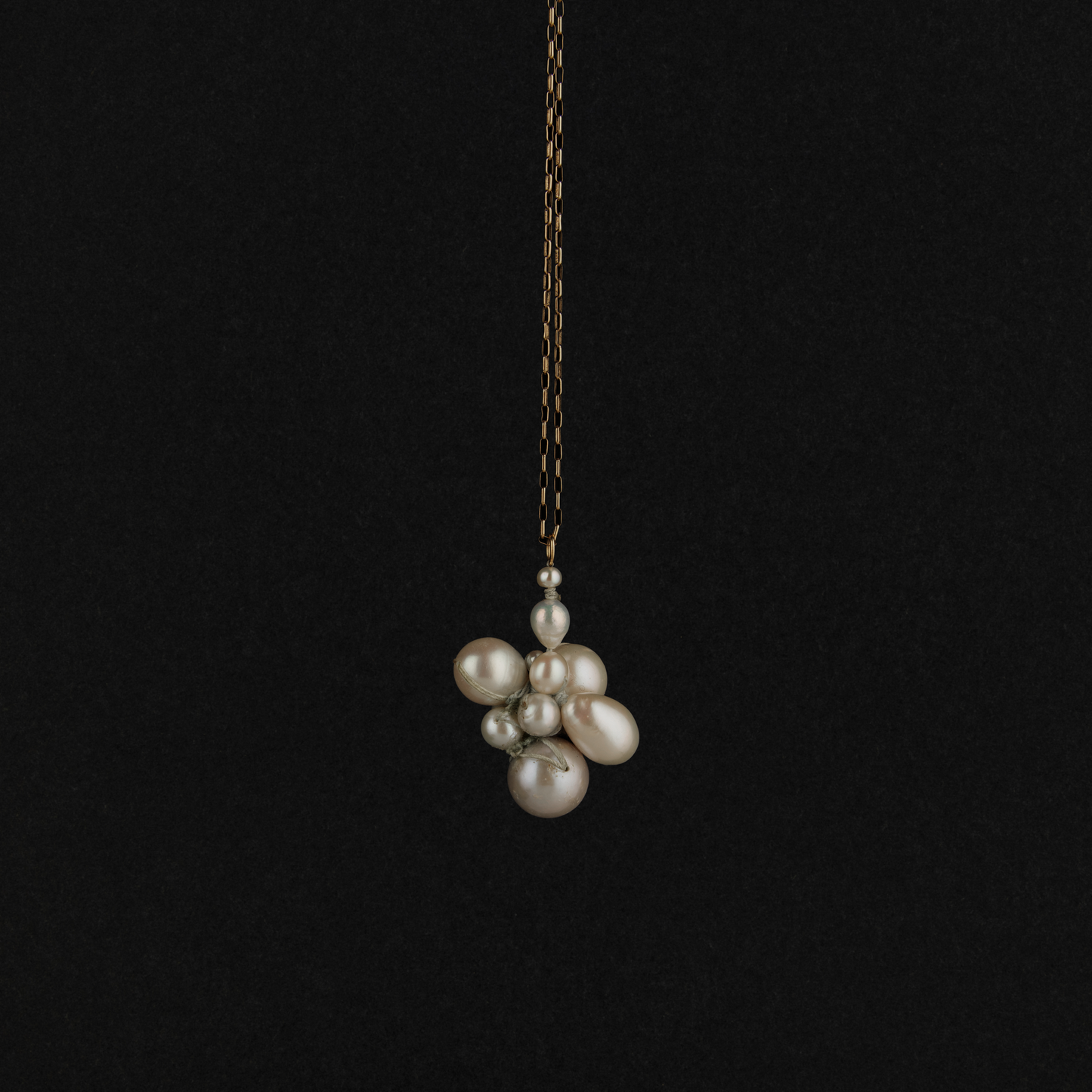 Cream Pearl Cluster Charm