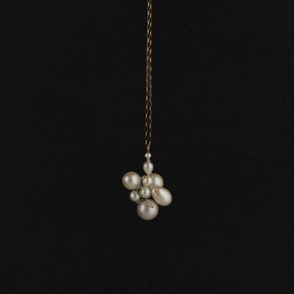Cream Pearl Cluster Charm