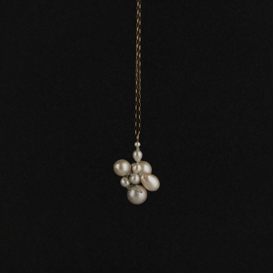 Cream Pearl Cluster Charm