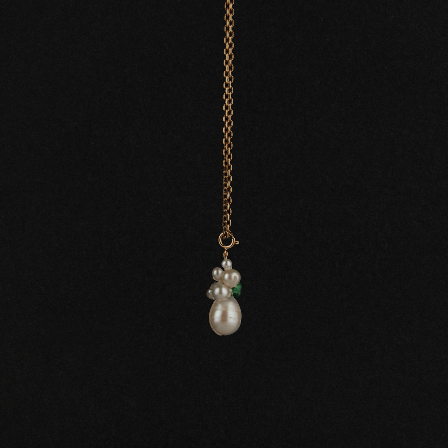 Emerald Cluster Charm