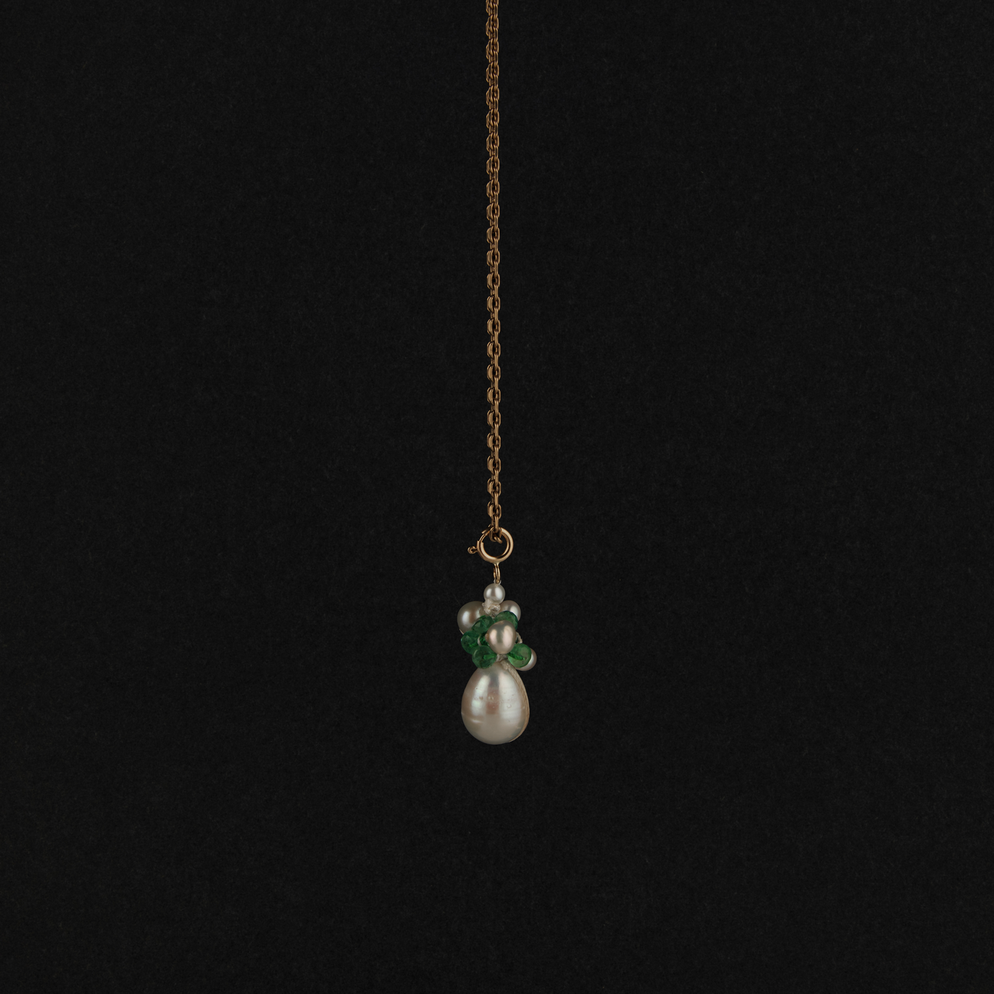 Emerald Cluster Charm