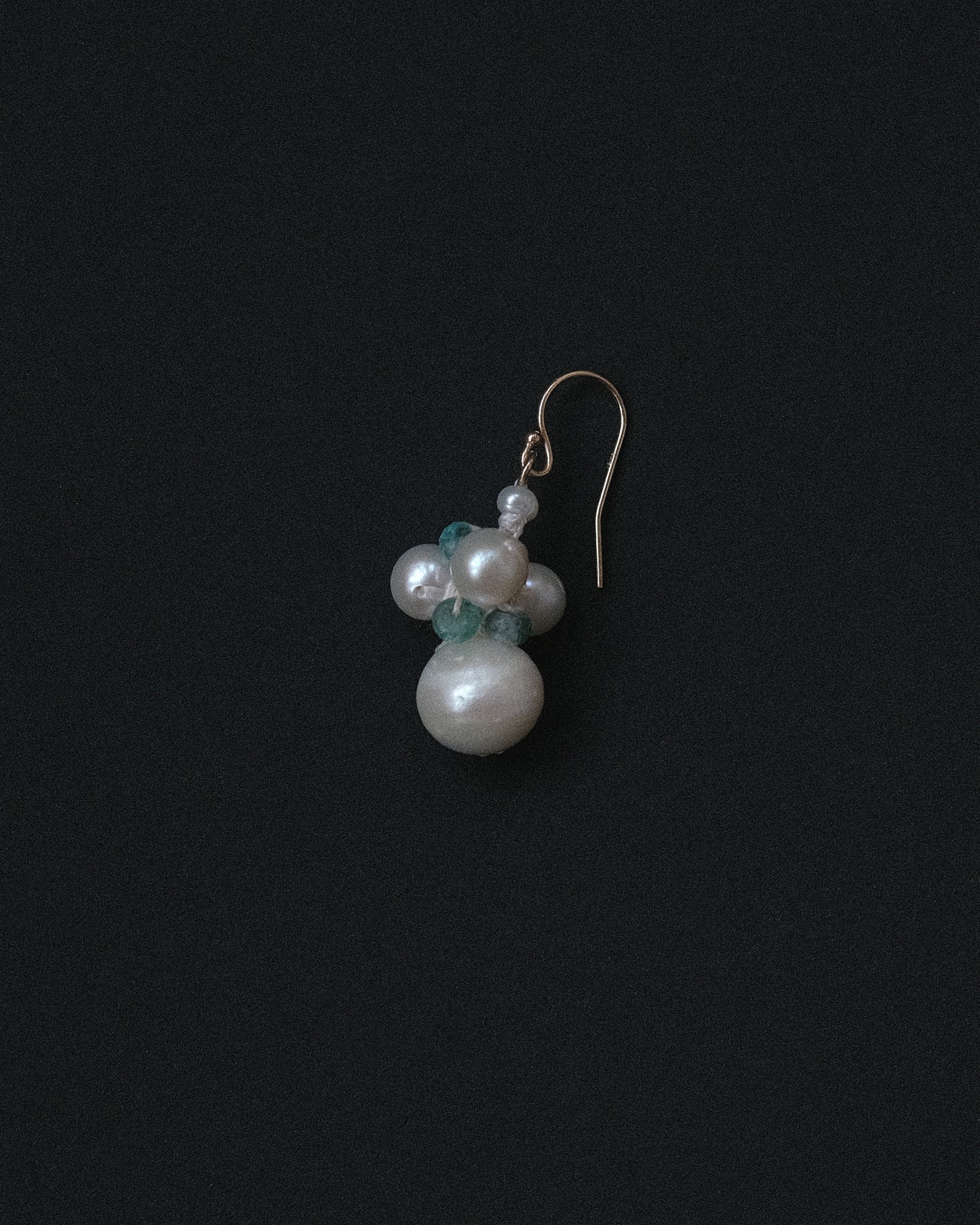 Pearl + Emerald Earring Ball