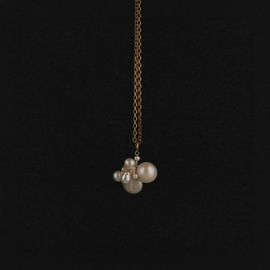 Pink String Cloud Charm