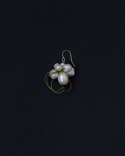 Short Olive Earring