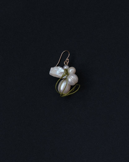 Short Olive Earring